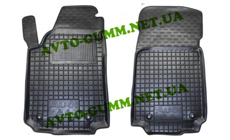 Коврики в салон, водительский + пассажир для Audi 100/A6 (C4) 1991-1997 полиуретан (AVTO-Gumm)