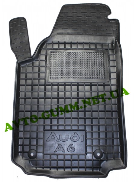 Коврик в салон водительский для Audi 100/A6 (C4) 1991-1997 резиновый (AVTO-Gumm)