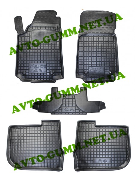 Коврики в салон для Audi 100/A6 (C4) 1991-1997 полиуретан (AVTO-Gumm)