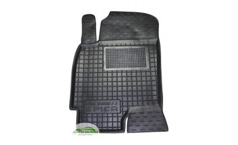 Коврик в салон водительский для Chevrolet Evanda / Epica 2006-2012 резиновый (AVTO-Gumm)
