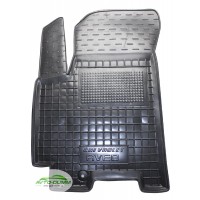 Коврик в салон водительский для Chevrolet Aveo T250 2006-2011 резиновый (AVTO-Gumm)