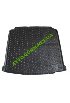 Коврик в багажник для Skoda Fabia ll (2007-) (универсал) полиуретан ( Avto-Gumm )