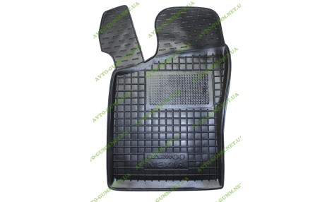 Коврик в салон водительский для Daewoo Nexia резиновый (AVTO-Gumm)
