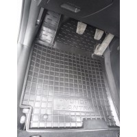 Коврики в салон, водительский + пассажир для Hyundai Elantra 2011 полиуретан (AVTO-Gumm)