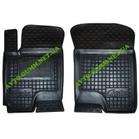 Коврики в салон, водительский + пассажир для Hyundai Getz 2002 полиуретан (AVTO-Gumm)