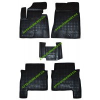 Коврики в салон для Hyundai Santa-Fe 2010-2012 (5мест) полиуретан (AVTO-Gumm)