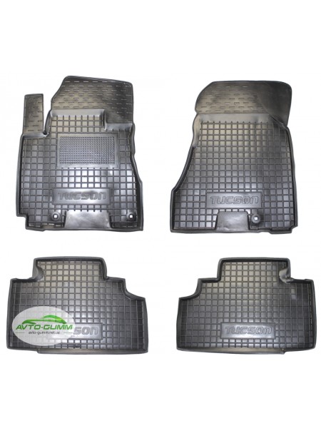 Коврики в салон для Hyundai Tucson полиуретан (AVTO-Gumm)