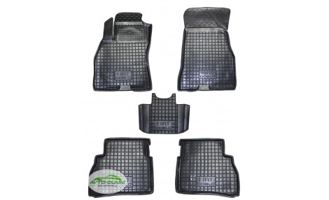 Коврики в салон для Fiat Doblo 2010- полиуретан (AVTO-Gumm)