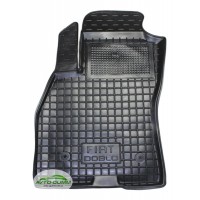 Коврик в салон водительский для Fiat Doblo 2010- резиновый (AVTO-Gumm)