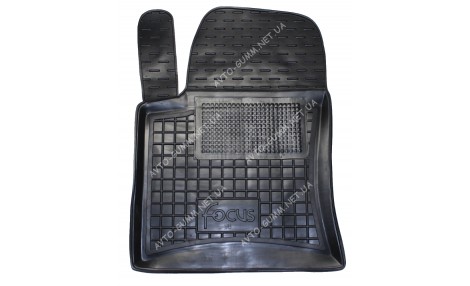 Коврик в салон водительский для Ford Focus (-2004) резиновый (AVTO-Gumm)