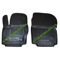 Коврики в салон, водительский + пассажир для Ford Mondeo lV (2007-) полиуретан (AVTO-Gumm)