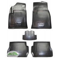 Коврики в салон для Ford Fiesta (2005- 2009) полиуретан (AVTO-Gumm)