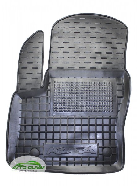 Коврик в салон водительский для Ford Kuga (-2013) резиновый (AVTO-Gumm)