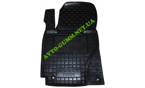 Коврик в салон водительский для Geely MK резиновый (AVTO-Gumm)