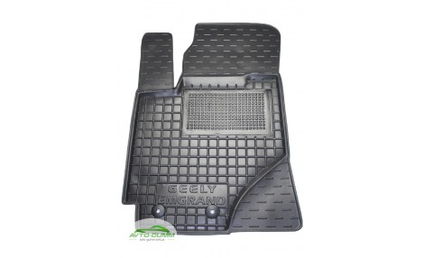 Коврик в салон водительский для Geely Emgrand EC-7 резиновый (AVTO-Gumm)