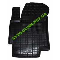 Коврик в салон водительский для Kia Rio (2006-10), резиновый (AVTO-Gumm)
