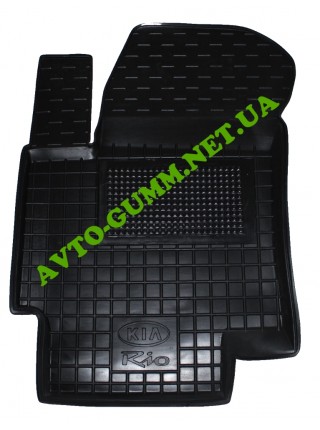 Коврики в салон для Kia Rio (2006-10), полиуретан (AVTO-Gumm)