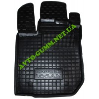 Коврик в салон водительский для Renault Logan (2013-) резиновый (AVTO-Gumm)