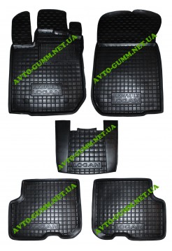 Коврики в салон для Renault Logan (2013-) полиуретан (AVTO-Gumm)
