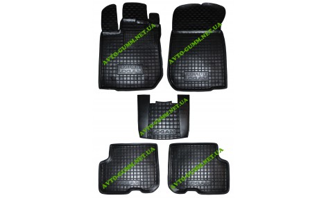 Коврики в салон для Renault Logan (2013-) полиуретан (AVTO-Gumm)