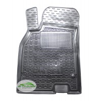 Коврик в салон водительский для Renault Megane lll хетчбэк (2010-) полиуретановый (AVTO-Gumm)