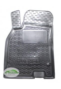 Коврик в салон водительский для Renault Megane lll хетчбэк (2010-) полиуретановый (AVTO-Gumm)