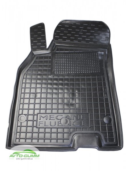 Коврик в салон водительский для Renault Fluence/Megane III полиуретановый (AVTO-Gumm)