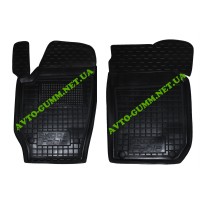 Коврики в салон, водительский + пассажир для Skoda Fabia ll (2007-) полиуретан (AVTO-Gumm)
