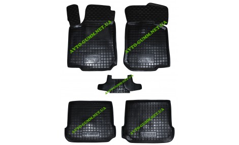 Коврики в салон для Skoda Octavia A4 (1996 - 2010) полиуретан (AVTO-Gumm)