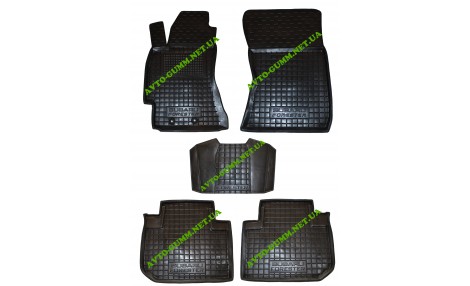 Коврики в салон для Subaru Forester (2008-) полиуретан (AVTO-Gumm)