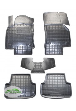 Коврики в салон для Volkswagen Golf 7 ( полиуретан ) ( Avto-Gumm )
