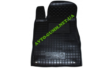 Коврик в салон водительский для Honda CR-V 2012 резиновый (AVTO-Gumm)