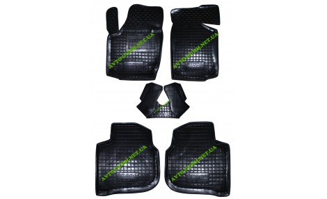 Коврики в салон для Skoda Rapid полиуретан (AVTO-Gumm)