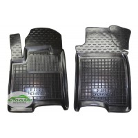 Коврики в салон, водительский + пассажир для Fiat Panda полиуретан (AVTO-Gumm)