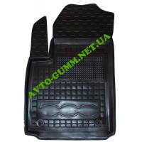 Коврик в салон водительский для Fiat 500 резиновый (AVTO-Gumm)