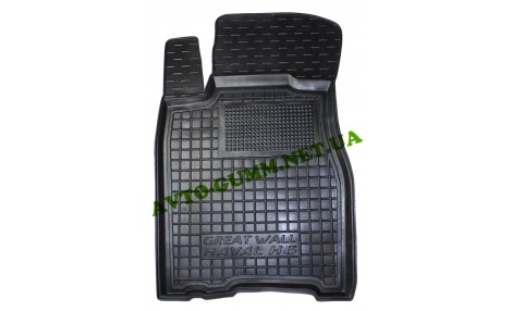 Коврик в салон водительский для Great Wall Haval H6 резиновый (AVTO-Gumm)