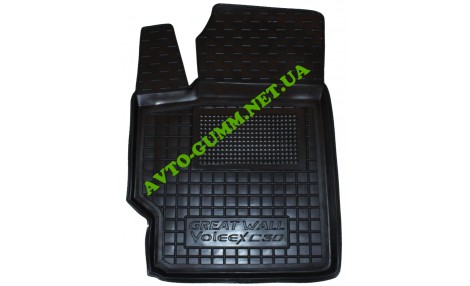 Коврик в салон водительский для Great Wall Volex C30 резиновый (AVTO-Gumm)