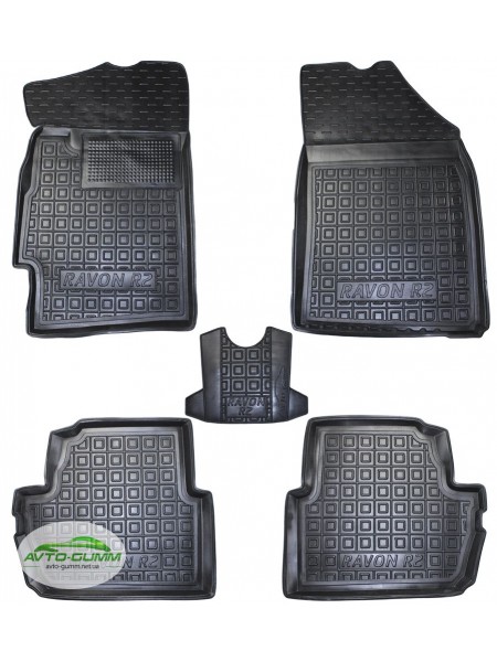 Коврики в салон для Daewoo Ravon R2 (Spark (2012-)) ( полиуретан ) ( Avto-Gumm )