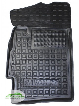 Коврики в салон, водительский + пассажир для Daewoo Ravon R2 (Spark (2012-)) ( полиуретан ) ( Avto-Gumm )