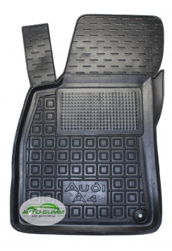 Коврик в салон водительский для Audi A4 (B6 - B7) (2000 - 2007) ( полиуретан ) ( Avto-Gumm )