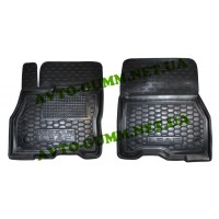 Коврики в салон, водительский + пассажир для Nissan Leaf ( полиуретан ) ( Avto-Gumm )