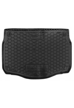 Коврик в багажник для Fiat Doblo (2010-) (7мест) корот. база полиуретан ( Avto-Gumm )