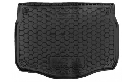 Коврик в багажник для Fiat Doblo (2010-) (7мест) корот. база полиуретан ( Avto-Gumm )