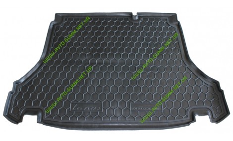 Коврик в багажник для Daewoo Lanos (седан) ( пластик ) ( Avto-Gumm )