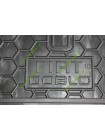 Коврик в багажник для Fiat Doblo (2010-) (5мест) корот. база полиуретан ( Avto-Gumm )
