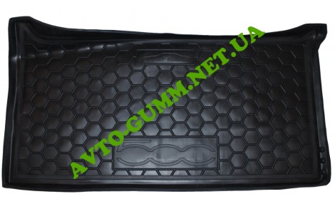 Коврик в багажник для Fiat 500 полиуретан ( Avto-Gumm )