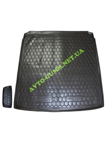 Коврик в багажник для Volkswagen Passat B 7 (седан) полиуретан ( Avto-Gumm )