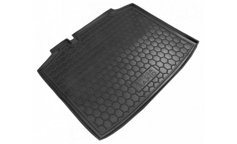 Коврик в багажник для Skoda Rapid (спейсбэк) полиуретан ( Avto-Gumm )