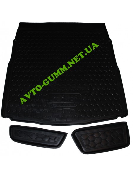 Коврик в багажник для Volkswagen Passat B 8 (2015-) (седан) полиуретан ( Avto-Gumm )