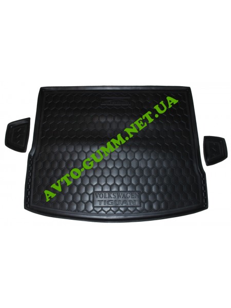 Коврик в багажник для Volkswagen Tiguan (2016-) полиуретан ( Avto-Gumm )